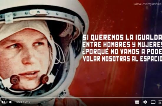 DÍA Internacional MUJER, proyección "Matryoshka" Soc.Astronomía